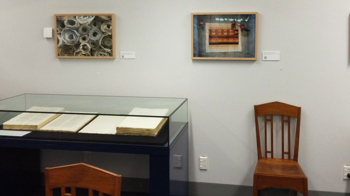 The photographs are on display in the Special Collections Reading Room, General Library.
