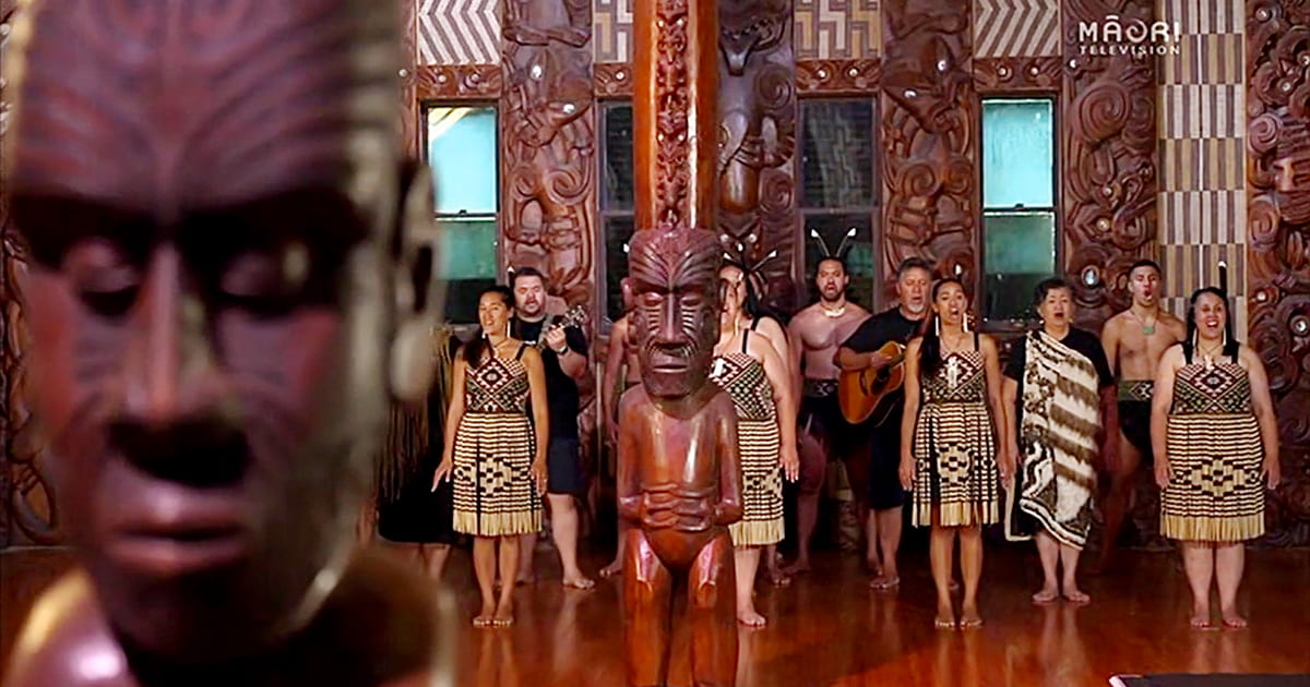 Kapahaka performance for 2022 Waitangi Day commemorations