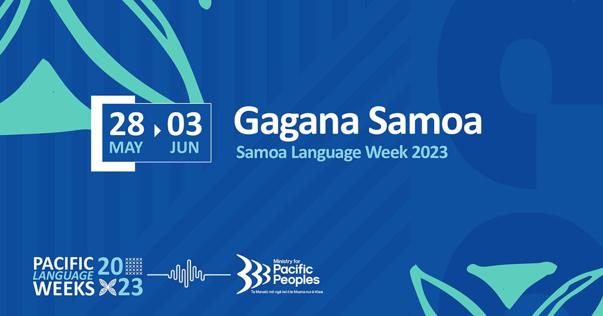 Gagana Samoa - Samoa Language Week 2023